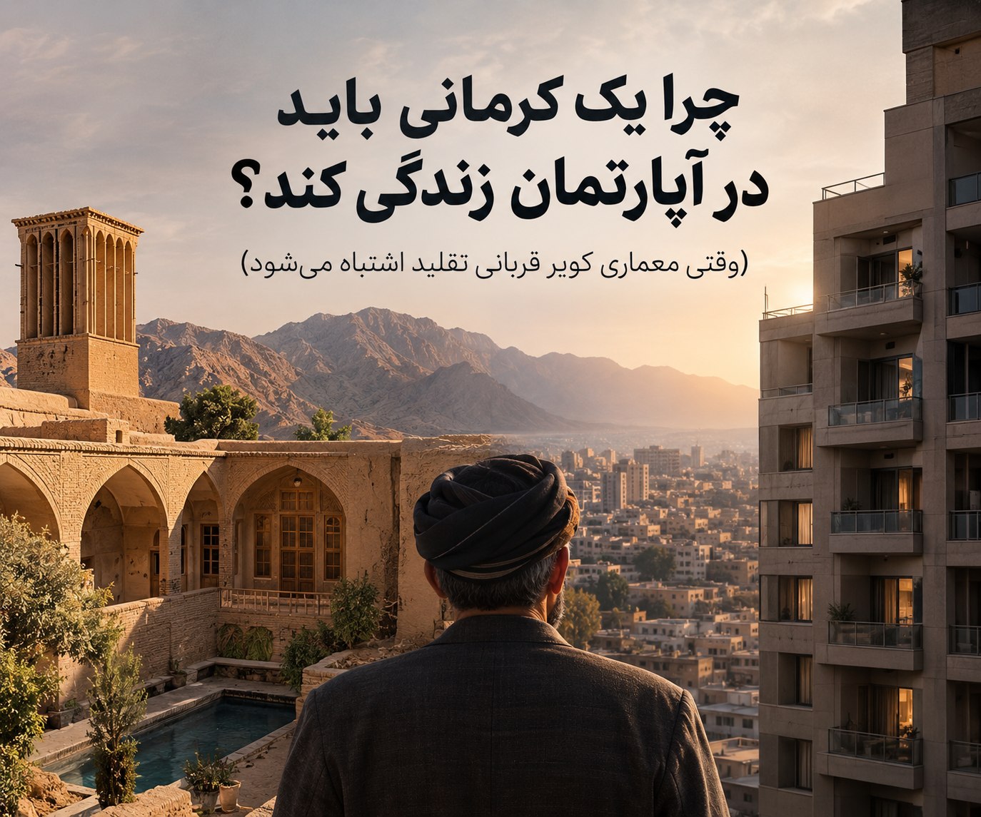 چرا یک کرمانی باید در آپارتمان زندگی کند؟